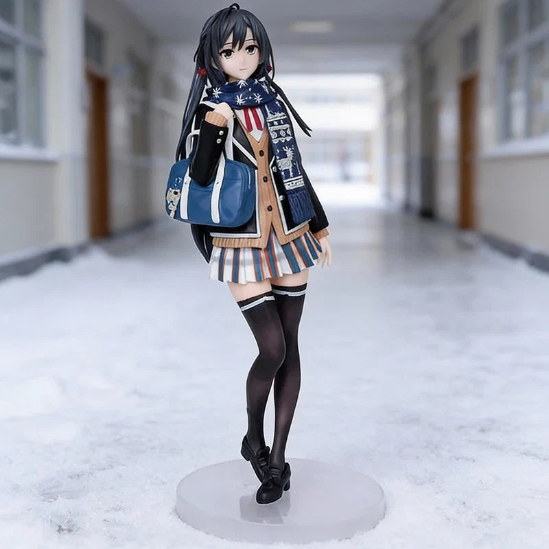 24cm My Teen Romantic Comedy SNAFU Yukino Yukinoshita PVC Figure Anime Collectible Statue Toy Gift for Fans