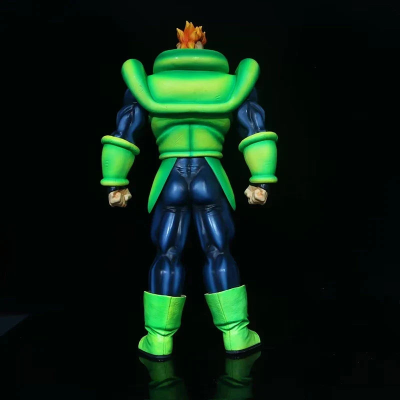 Dragon Ball Android#16 Secondary Table Ornament With Cabinet Gk Garage Kit Model Animation Figure Collectible For Home Decor