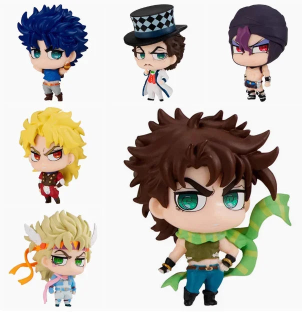 BANDAI Gashapon JoJo Bizarre Adventure William Anthonio Zeppeli Dio Brando Jonathan Joestar Kars Action Figure Model Toys