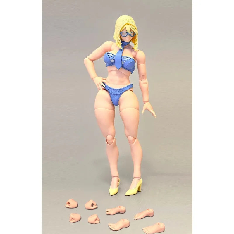 FB001 Pre-sale 1/12 Scale Toys Three Colors Super Flexible Female Body Model Fit 6-inch Action Figures Birthday Gift Decoration