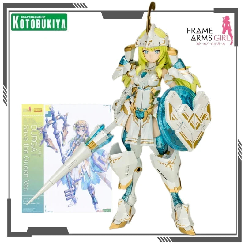 Kotobukiya Original FRAME ARMS GIRL Series DURGA I Anime Figure Assembly Model Toys Collectible Model Ornaments Gifts for Boys
