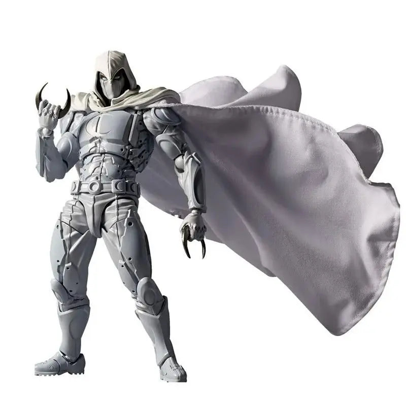 Moon Knight Figure Revoltech Amazing Yamaguchi 16cm Marc Spector Action Figurine Collection Ornament Model Toys Birthday Gifts