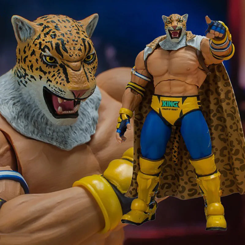 In Stock Storm Toys BNTK04 1/12 Scale Tekken 7 King Panther King 6 Inch Action Figure Model Toy for Fans Collection