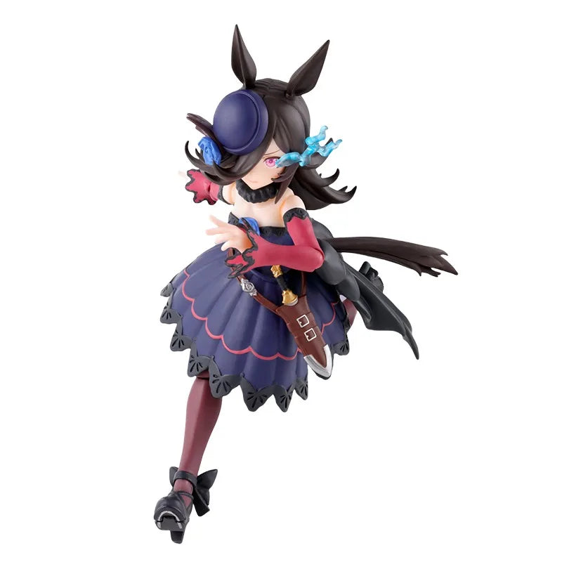 Bandai Genuine SHF Umamusume Pretty Derby Rice Shower Special Edition Anime Action Figure Collectible Model Toys Gift Children