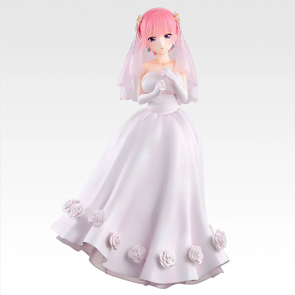 Genuine BANDAI Ichiban Kuji The Quintessential Quintuplets Nakano Ichika Nino Miku Nakano Itsuki Yotsuba Figure Anime Model Toy