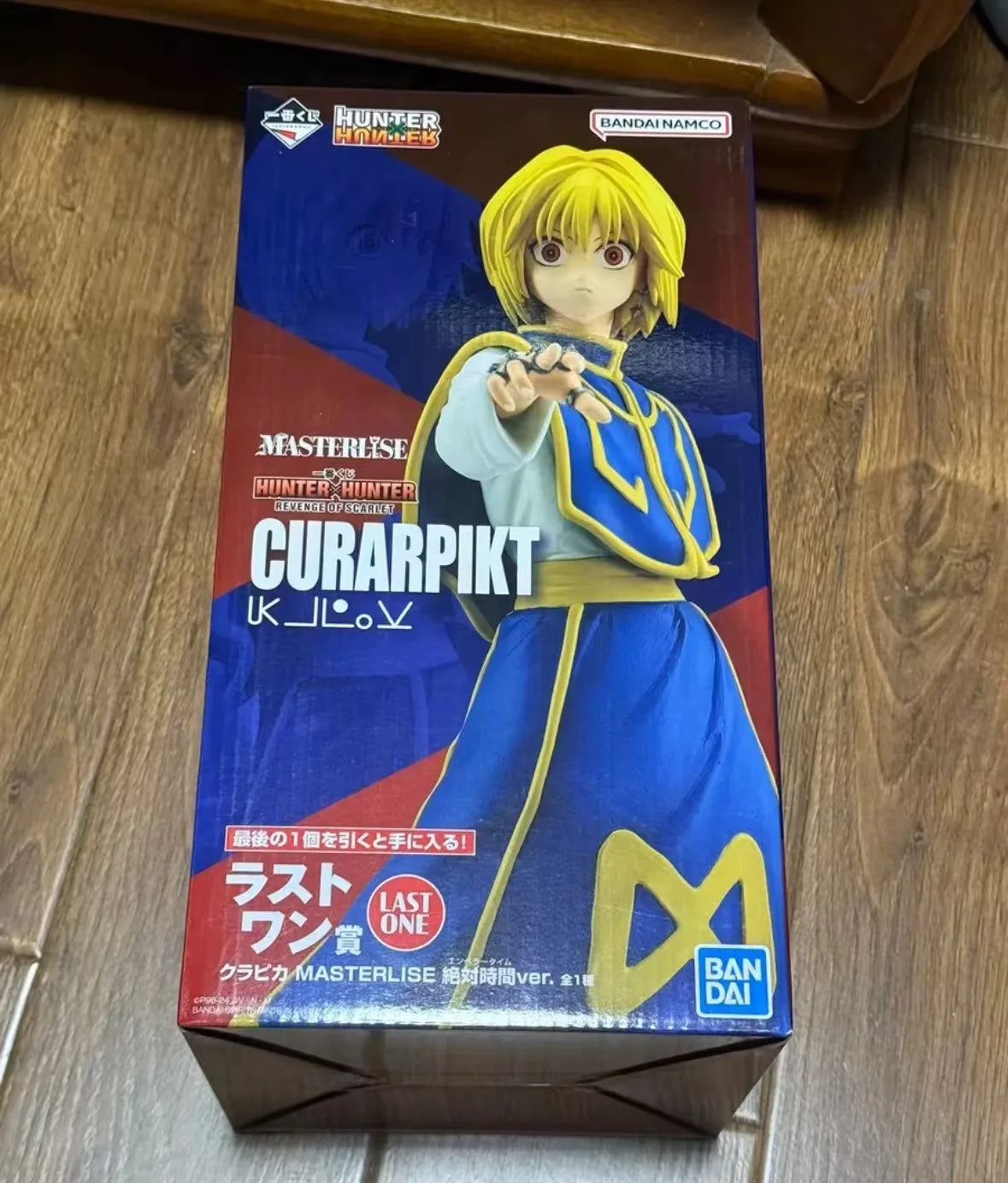 Original Bandai Ichiban Kuji HUNTER×HUNTER Kurapika Hisoka Chrollo Lucilfer Anime Figure UBOOGIN Collectible Model Birthday Gift