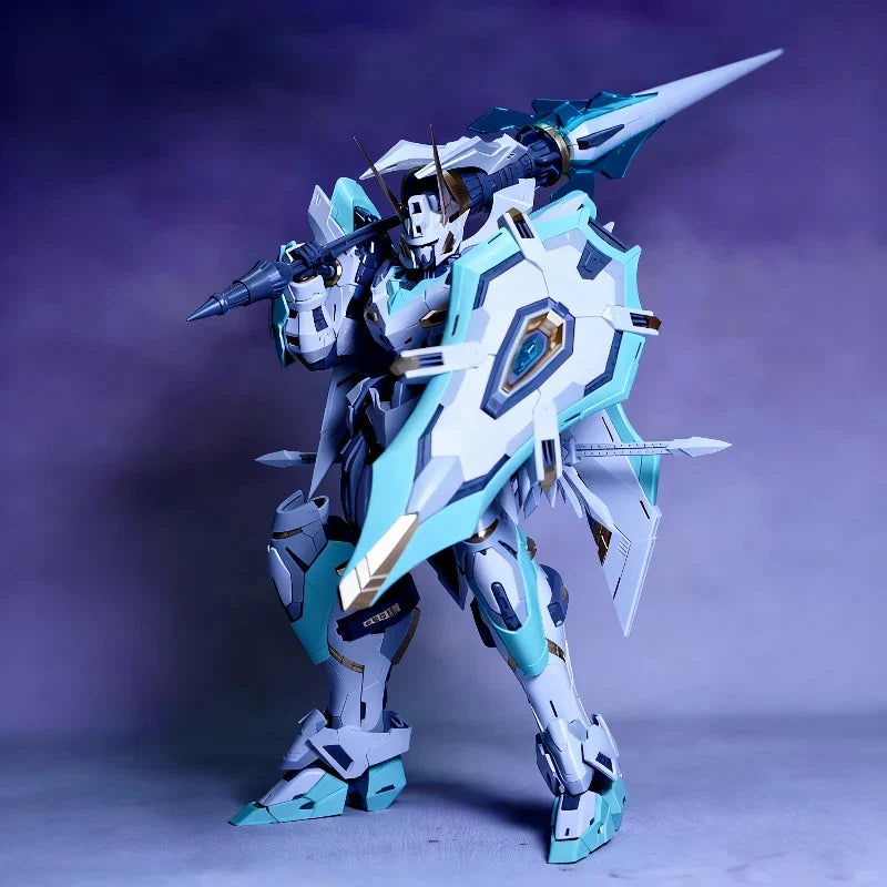 SNAA 1/100 Particle Awakening Armanent Fire Lord YR-04 Assembly Model Kit Action Figures Articulated Mecha Toy Collectible Gift