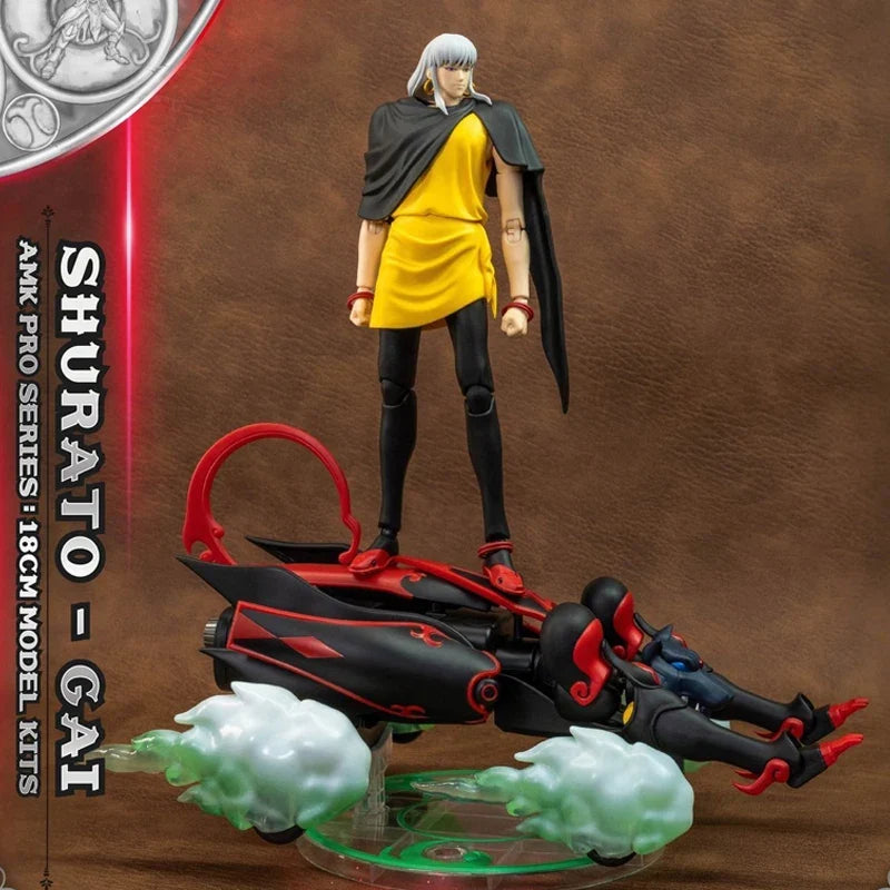 Yolopark AMK PRO X Series Tenkuu Senki Shurato Kuroki Gai Metal Armor With Object Action Figure Pre-order
