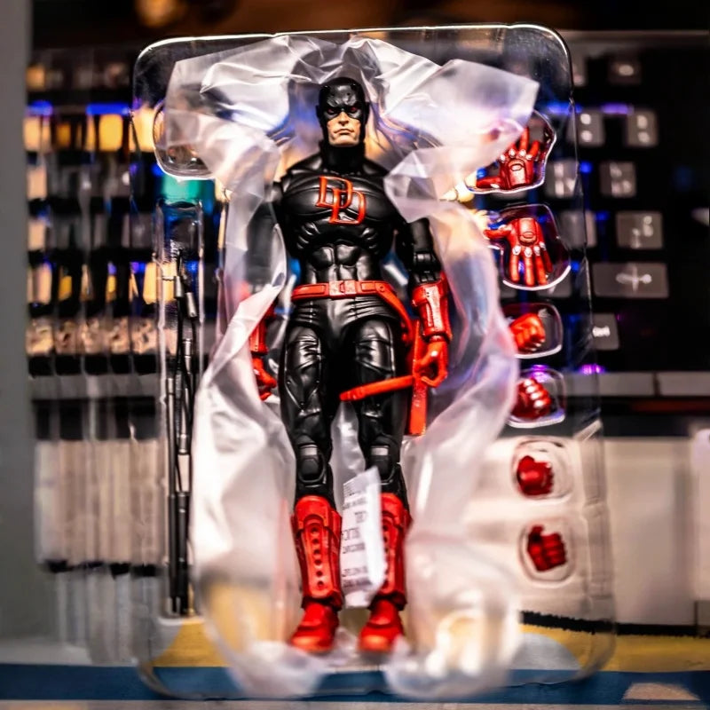 Fleftoys arvel Dare Devil Classic Red Shadowland Reborn Black Action Figure Devil Defenders Matt Murdock Legends