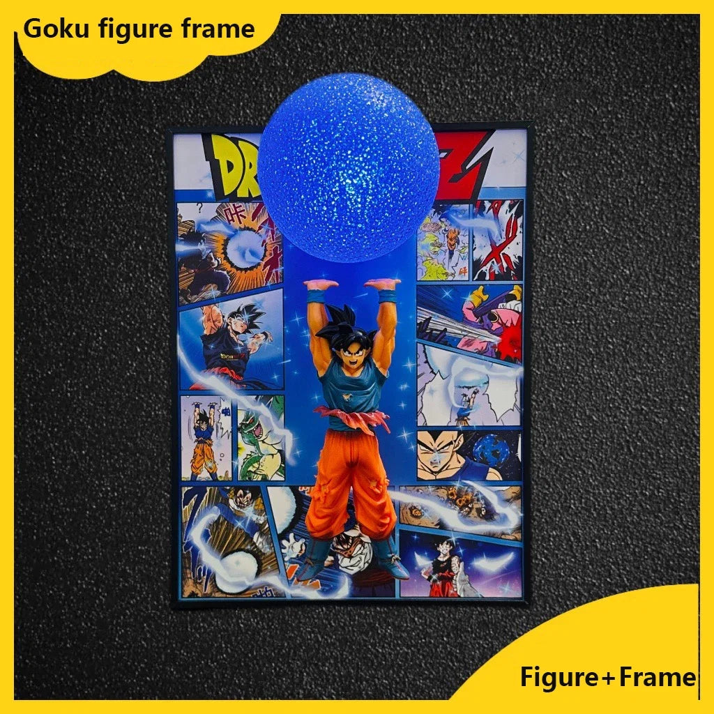 40*30CM Dragon Ball Gogeta Goku Figure Poster Painting Room Home Picture Decor Gifts Prints Decoration Painting Poster Cartoon