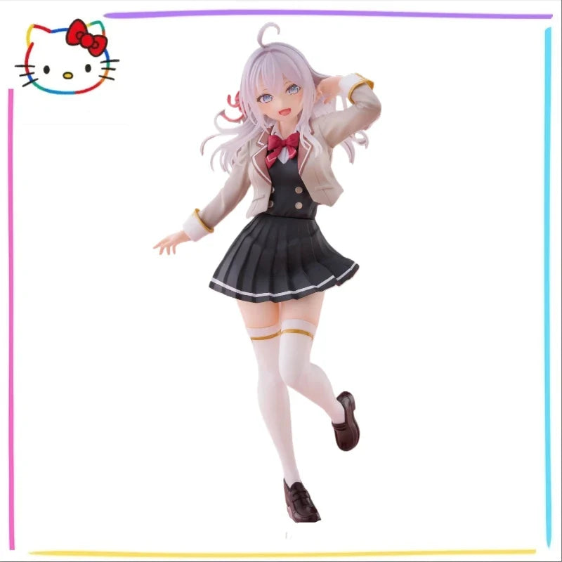 In Stock Original TAiTO Coreful Alya Sometimes Hides Her Feelings in Russian Alisa School Uniform 18cm Anime Figures Toys