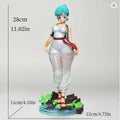 28cm/11in Anime Dragon Ball Z Figure Sexy Style Bulma Figure PVC Action Figure Statue Collection Model Toys Christmas Gifts