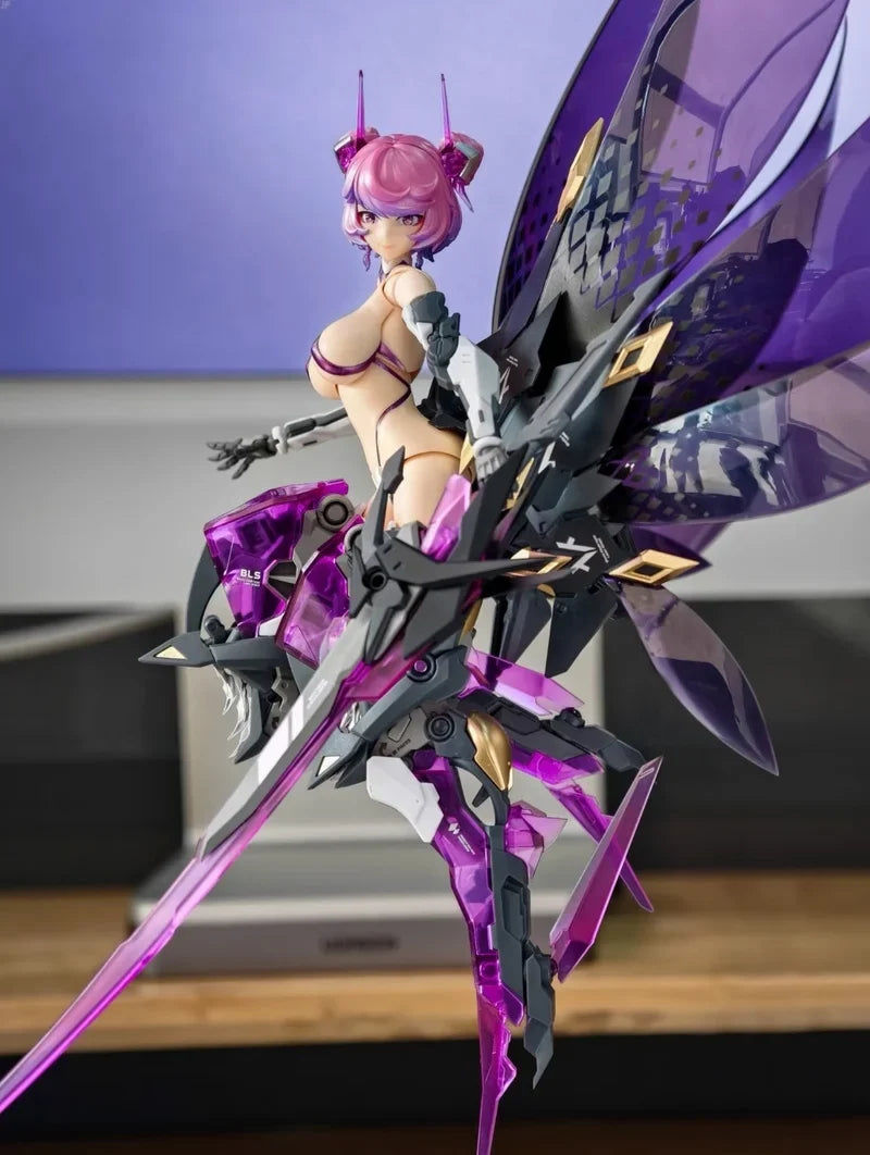 Genuine Eamestcore Craft Pink Female Figure Star Flower 1/10 Finished Machine Action Figure Girl Model Toy Collect Toys Gifts