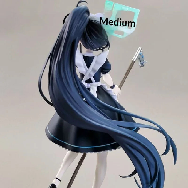25cm  Cute Alice Tendo Maid Figure Blue Archive Anime Girl in Maid Dress Detailed Collectible Model for Fans Display