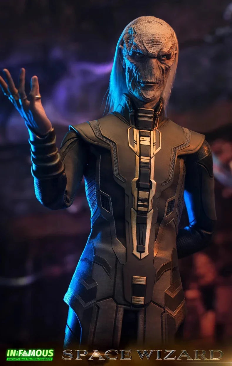 In Stock Original Genuine IN FAMOUS IF001 Ebony Maw 1/6 Authentic Movie Character 12inch Full Set Action Figure Model Toys Gifts