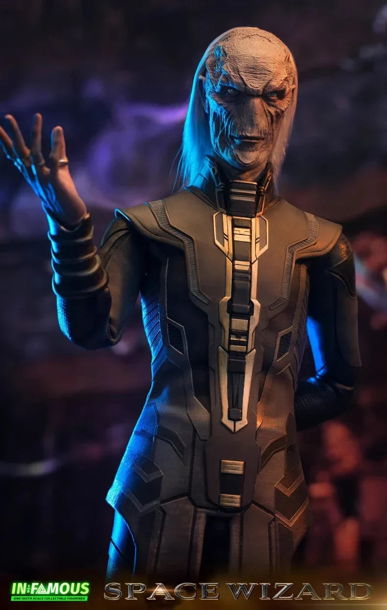 In Stock Original Genuine IN FAMOUS IF001 Ebony Maw 1/6 Authentic Movie Character 12inch Full Set Action Figure Model Toys Gifts