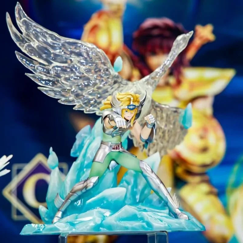 Genuine Saint Seiya Bntsh Ichiban Kuji Anime Figure Virgo Shaka Leo Aiolia Scorpio Milo Action Figure Desktop Decoration Gifts