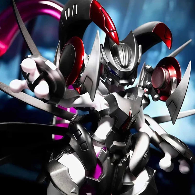 In-Stock PokéMon Armored Mewtwo Figure Bkm Anime Manga Merchandise Static Statue Model Trendy Toy Chassis Ornament Collect Gifts