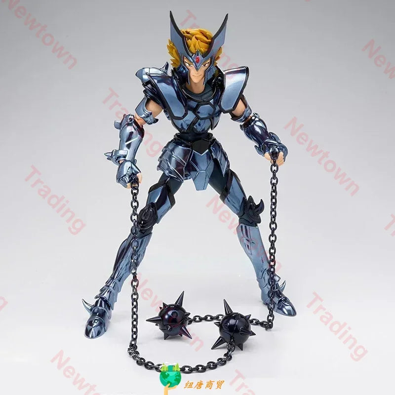 Bandai in stock Saint Seiya Anime Character Saint Cloth Myth EX Krishna Dante Siegfried Action Figure Toy Children's Gift