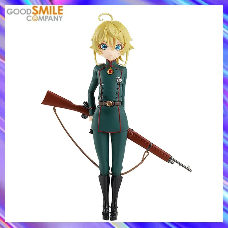 Original in Stock GSC POP UP PARADE A Little Girl Tanya Von Degurechaff Figures Model Toy Gift Collection Ornament