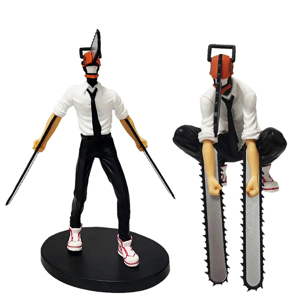 Chainsaw Man Denji Anime Figure Denji/Power Action Figure 1560 Chainsaw Man Denji Figurine Adult Collectible Model Doll Toy