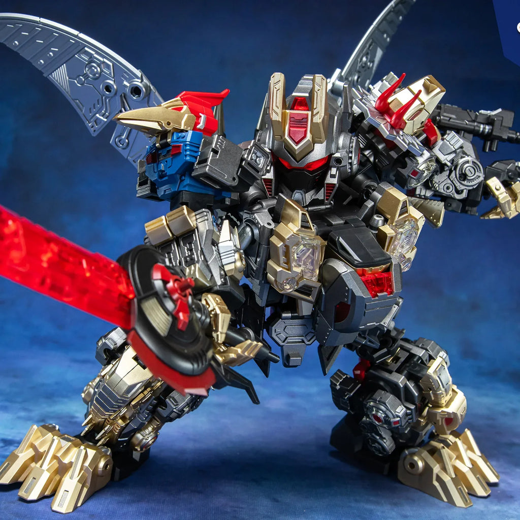 Children's Toy JGM-SKP02 Party Transformation Robot Toy Mechanical Dinosaur Fit Model