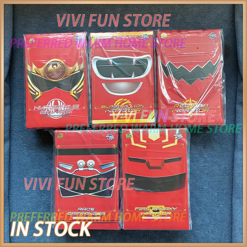 Auf Lager Soosootoys SST074 Gaoranger/Hurricane/Ginga/Goren Rot Bewegliche Modellspielzeuge Hyakujuu Sentai Gaoranger 1/6 SKALA