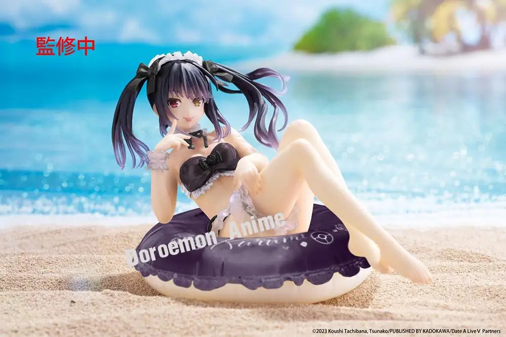 In Stock Original Taito Aqua Float Girls Date A Live V Yatogami Tohka Tokisaki Kurumi Swimming Suit Cute Girls Figures Model