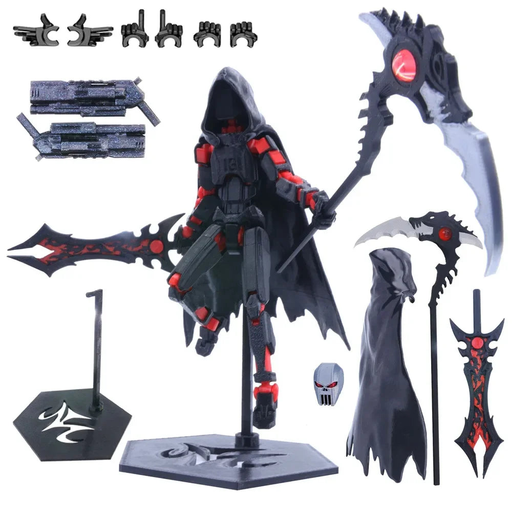 Death/Swordsman/Wukong Movable Lucky 13 Action Figure Titan 13 Action Figures T13 Multi-Jointed Nova 13 Action Figure Dummy