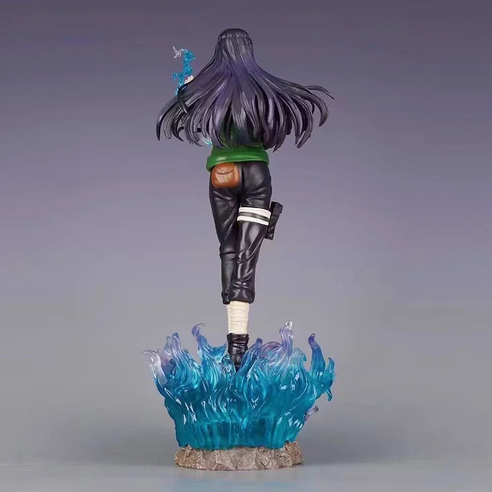 34cm/13.39in Anime NARUTO Figure Hyuga Hinata Action Figures Pvc Statue Desktop Ornamen Collection Model Toys Gifts
