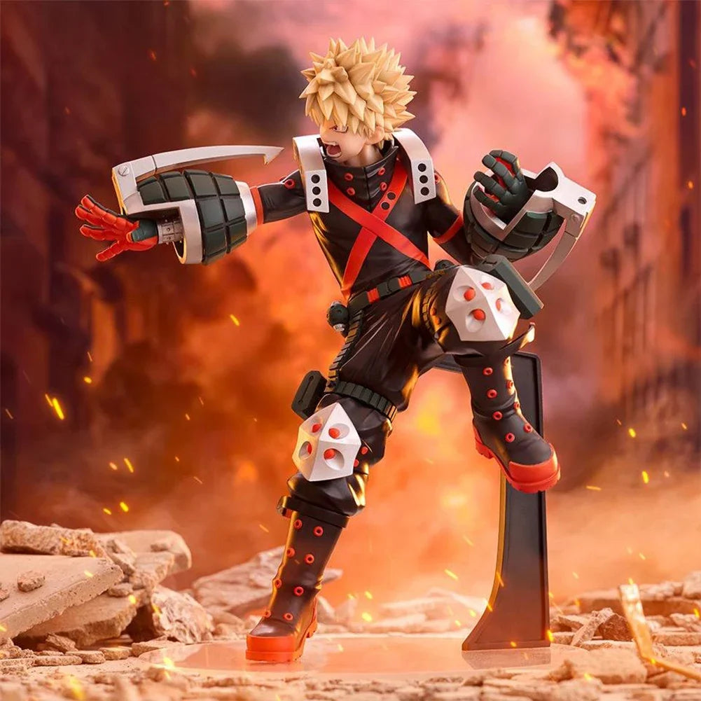 Anime MHA Figure Midoriya Izuku Action Figurine Bakugou Katsuki figure Combat style Model Collection doll Toy Boys Girls Gifts