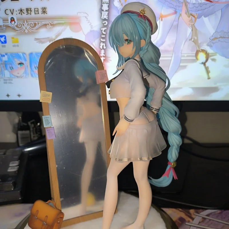 Apex Azur Lane Janus Hesitant Changing Clothes Time Ver 1 7 Scale Figure Official Stock Authentic Model Anime Collectible