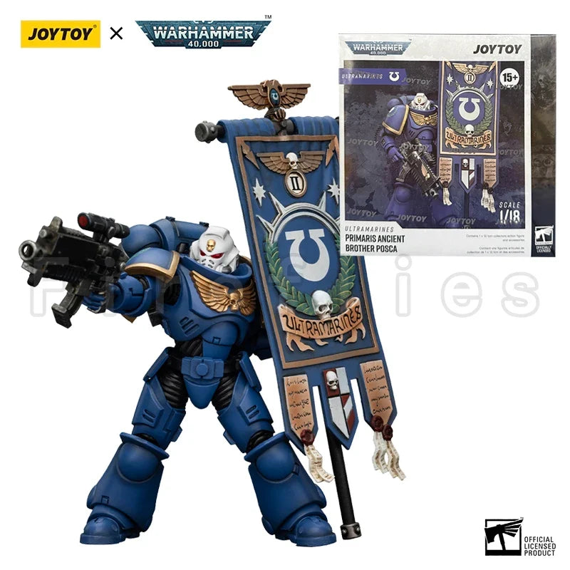 1/18 JOYTOY Action Figure (3PCS/SET) 40K Heroes Of The Chapter Re-issue Version Anime Collection Model Toy