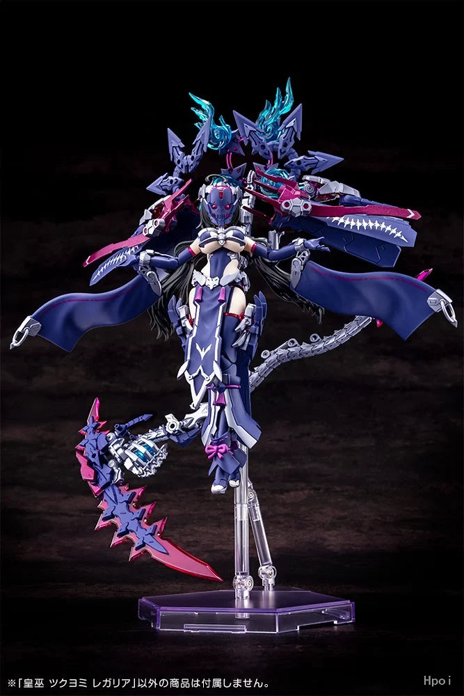 Kotobukiya Original MEGAMI DEVICE Series AUV TSUKUYOMI REGALIA Assembly Model Toys for Boys Gift Collectible Ornaments