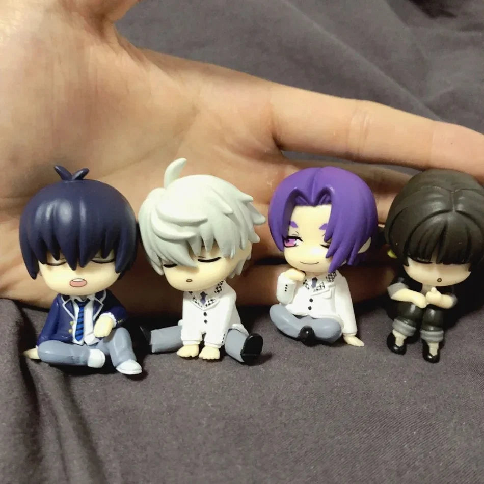 BLUE LOCK Action Figures Isagi Yoichi Bachira Meguru Anime Figure Q Version Figurine PVC Collectible Model Kids Doll Toys Gifts