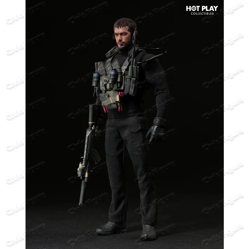 Auf Lager HOTPLAY HP001 Resident Evil 8 Captain Chris 1/12 Stoff Beweglicher Soldat Puppenmodell Spielzeug Geschenk