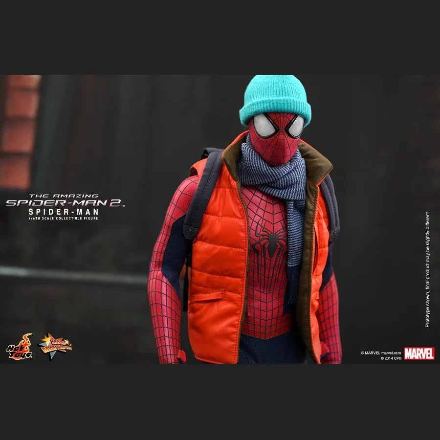 HotToys 1/6 MMS244 The Amazing Spider-Man 2 Spider-Man 2.0 Action Figure Model Toys 12-inch collection scene ornaments gift