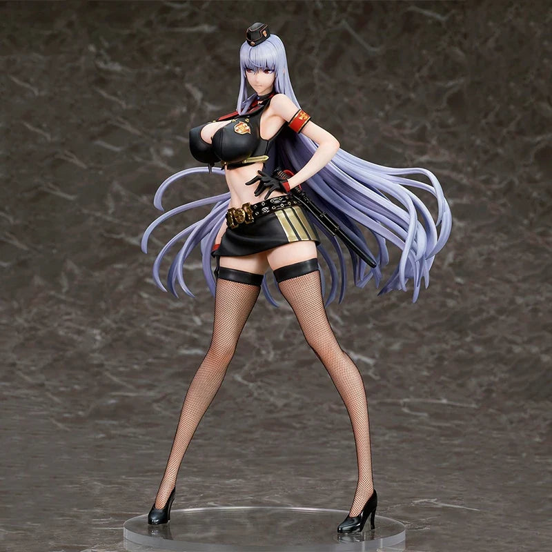 Original Genuine quesQ Valkyria Chronicles 4 Selvaria Ble Swimwear Anime Figure Collectible Boxed Statuette Model Doll Gifts