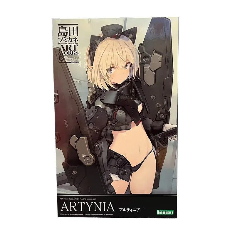 Kotobukiya Genuine FRAME ARMS GIRL Mecha Girl Series Shimada Bunkin ARTYNIA and ARSIA Action Figure Toy