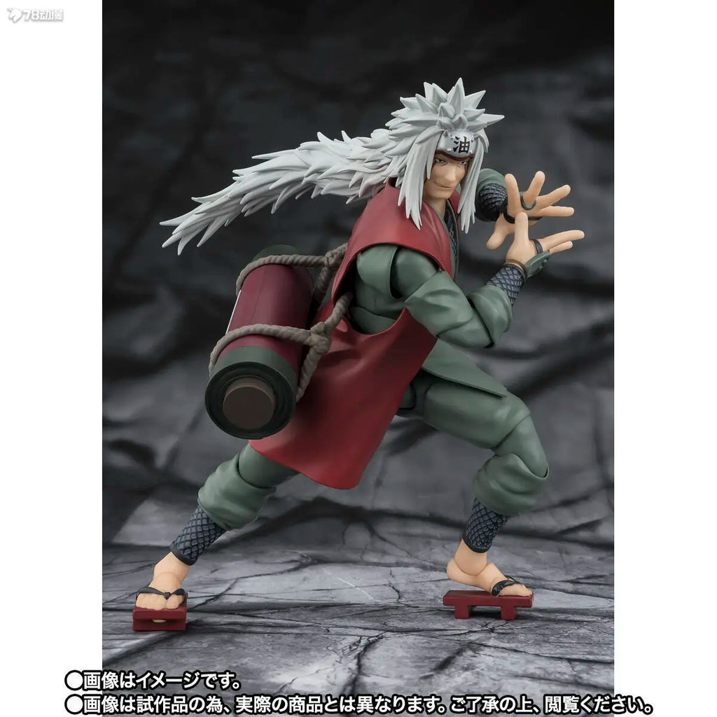 original bandai tamashii s.h.figuarts shf NARUTO Jiraiya action figures collection anime model toys figura gifts