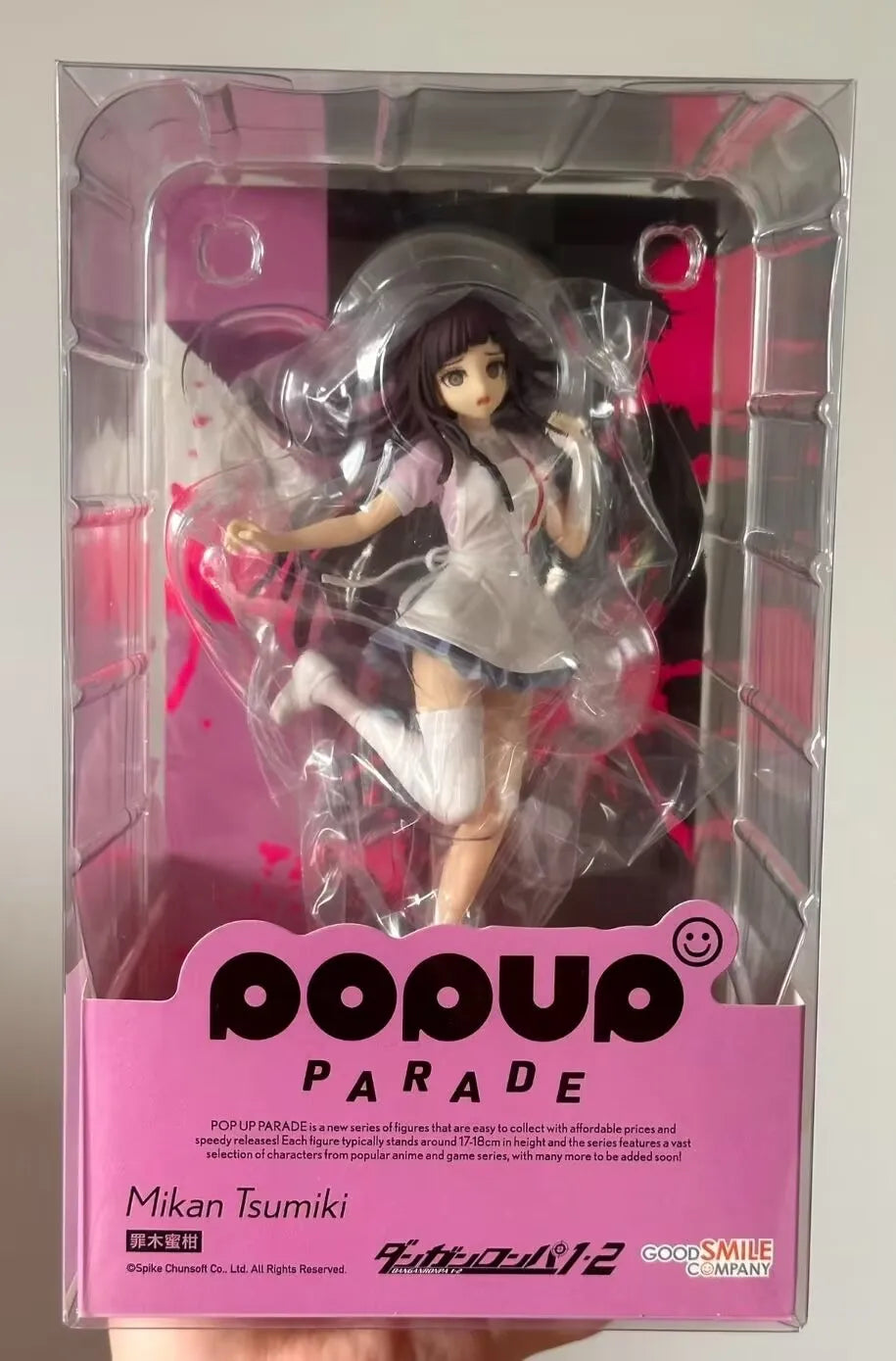 In Stock Original GSC Pop Up Parade Danganronpa Mikan Tsumiki 1 2 Recharge Action Figure Toy of Collectible Models Gift