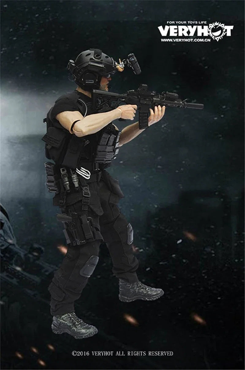1/6 Scale Veryhot VH1048 Complete Set U.S. Navy SEAL Night Operations Combat Uniform Clothes 12 Inches Collection