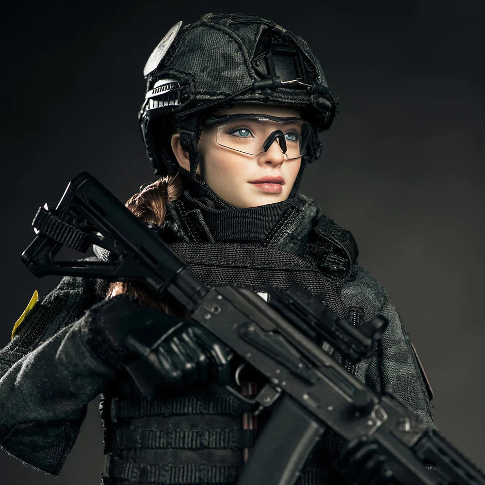 VERYCOOL VCF-2058 1/6 MCB Russische Spezialkampf-Frauen-Soldatin Figur Modell 12 Zoll weibliche Action-Puppe Komplettset Sammlerstück