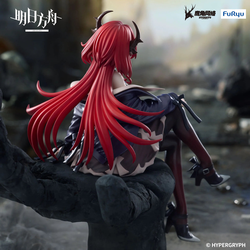 Original Furyu Arknights Anime Amiya & Surtr Noodle Stopper Action Figurine Model Figuarts Collector Decoration Toys