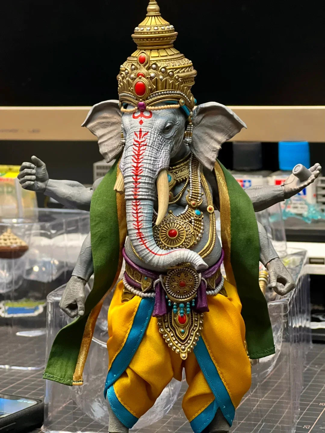 Brand New In Stock Four Horsemen Studio Mythic Legions 1/12 Figura Obscura Ganesha Anime 6inch Full Set Action Figure Model Toys
