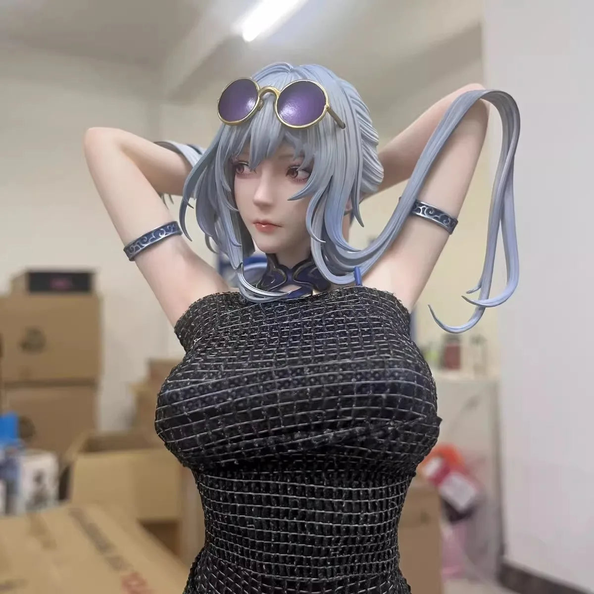 45cm Honkai: Star Rail Figure Jingliu Anime Figures Swimwear Figurine Statue Model Doll Collectible Desk Decora Toy Doll Gifts