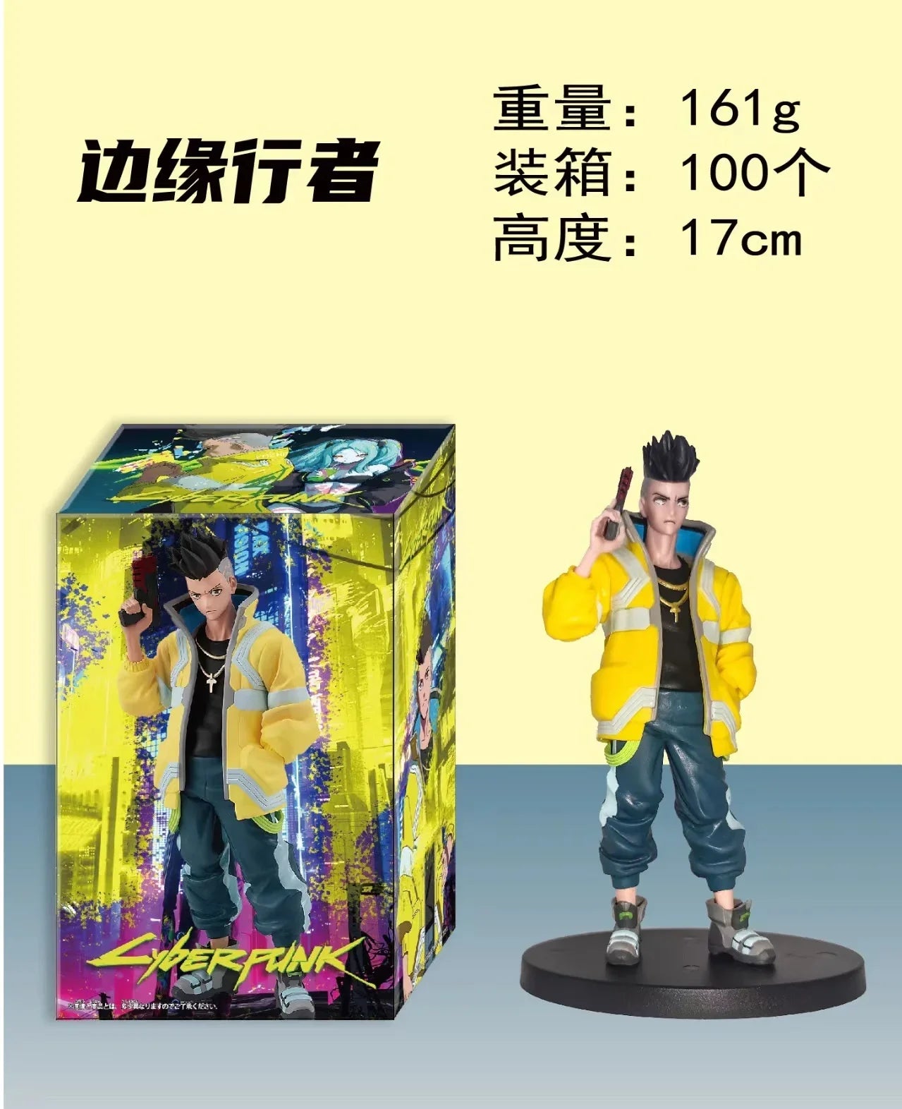 Cyberpunk Edgerunners Lucy David Rebecca Anime Figure Model Collectible Art Toy For Desktop Bookshelf Decoration Anime