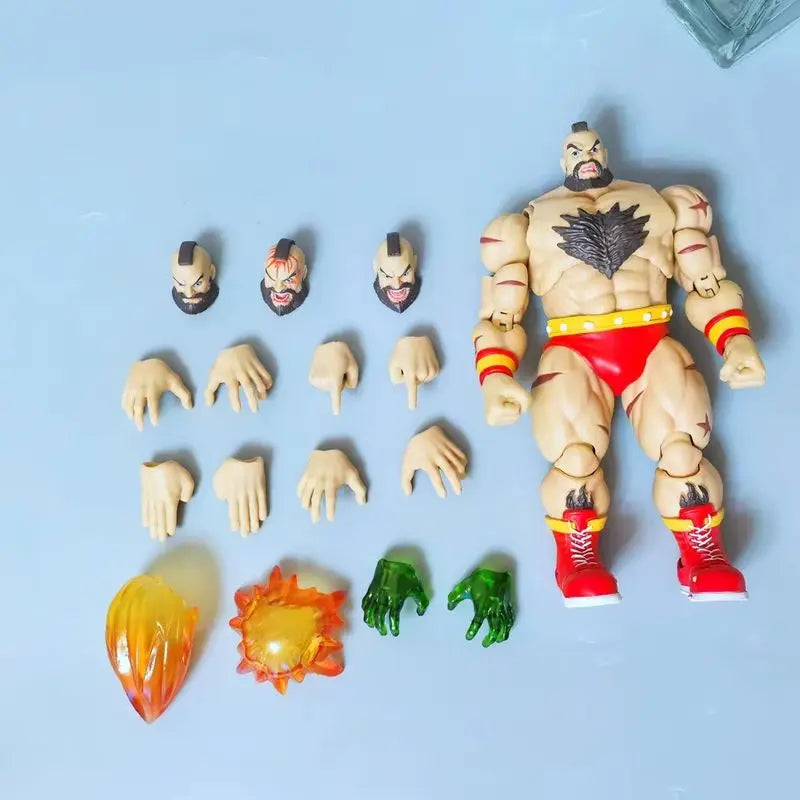 Game Street Fighter Zangief Action Figure Storm Toys ZANGIEF Figurine Model Toys SF The Final Challengers Collection Doll Gifts