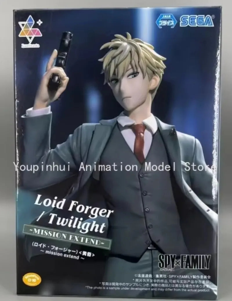 In Stock Original SPY×FAMILY Luminasta YOR\LOID FORGER 22CM 2025 New Anime Figure Model Collection Gift Toys Doll Statue