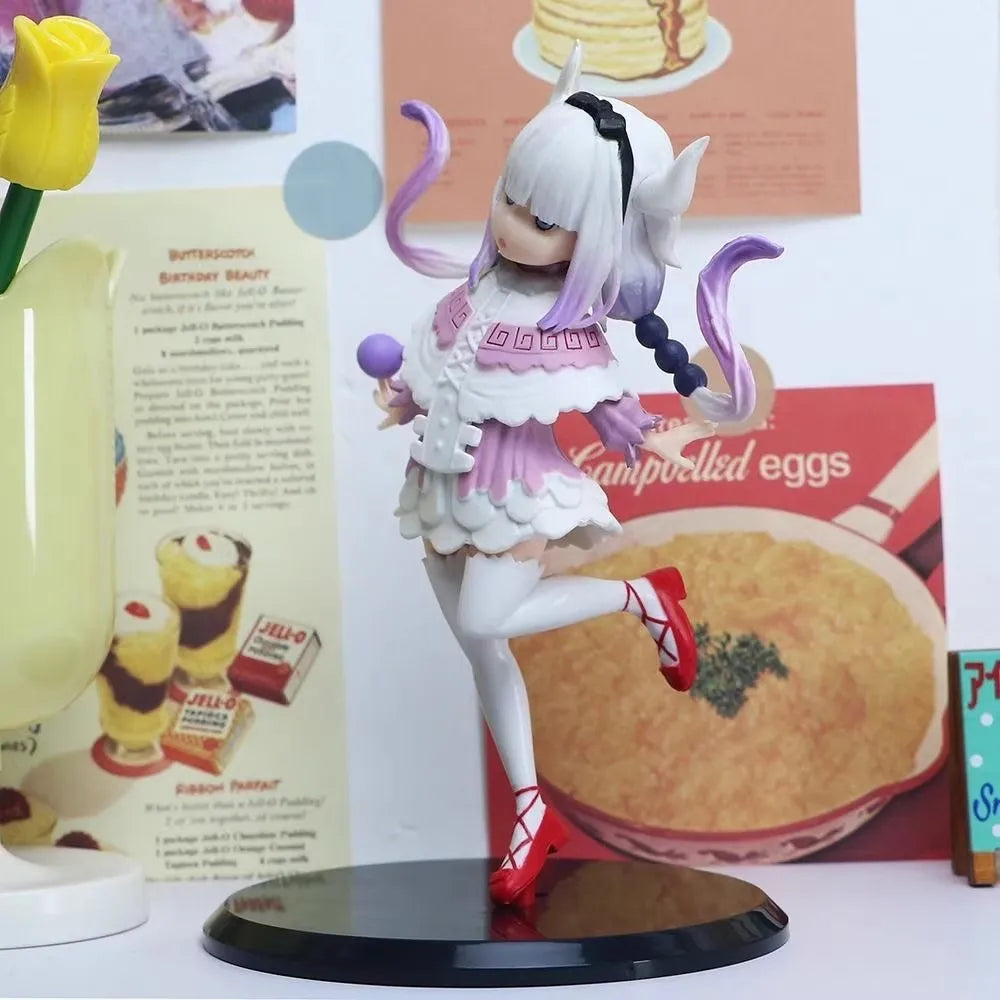 16CM Kanna Kamui Figure Kobayashi San Chi No Maid Dragon Anime Animation Model Toy Gift Collection Decorative Ornaments PVC